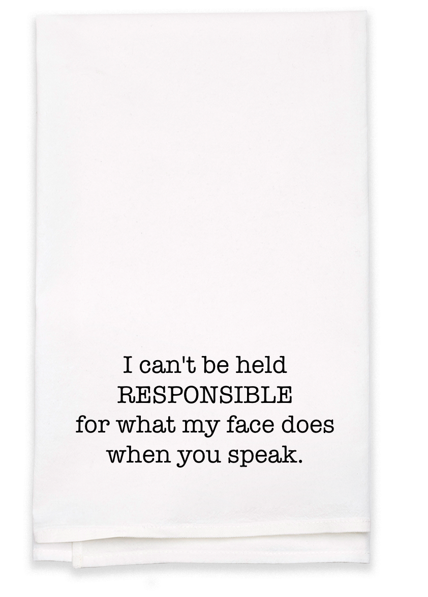 My FACE - Kitchen Tea Towel