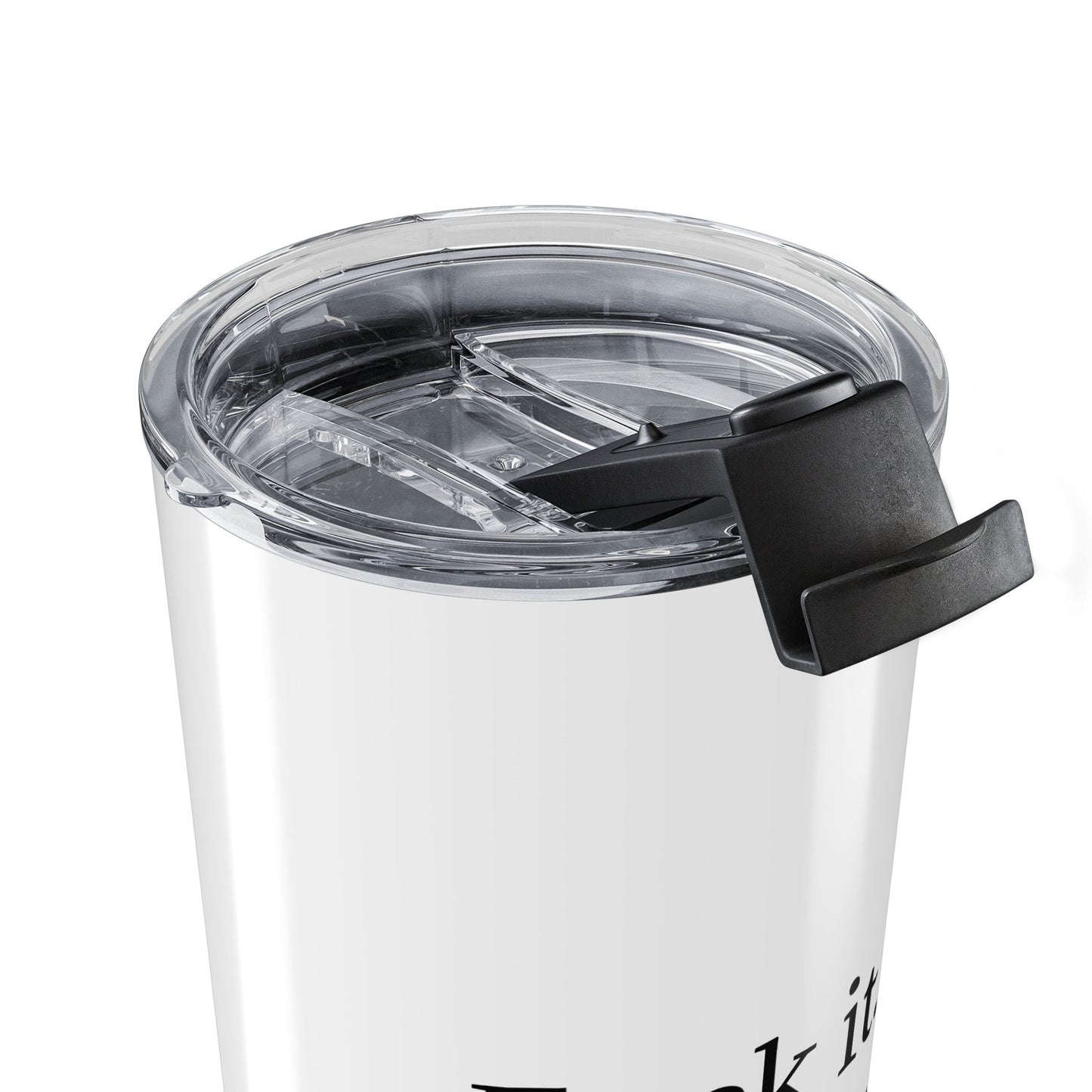 Travel Tumbler "Let's Drink" – Insulated Travel Cup