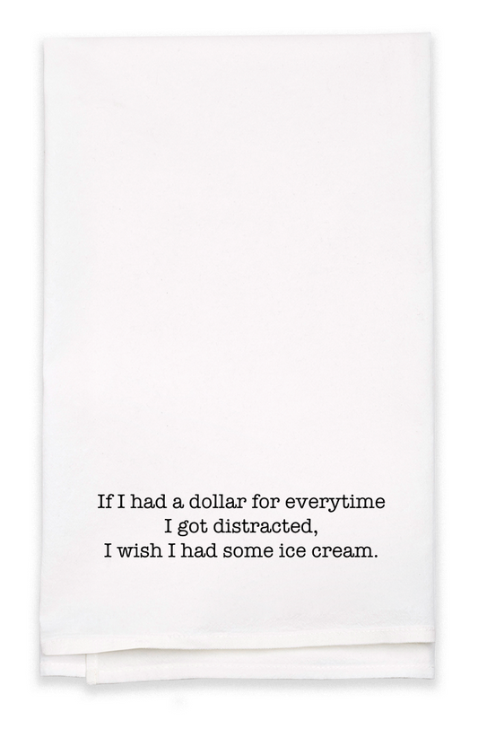 Ice Cream - Kitchen Tea Towel