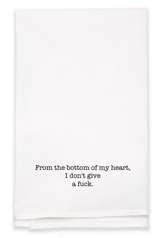 Bottom of my heart - Kitchen Tea Towel