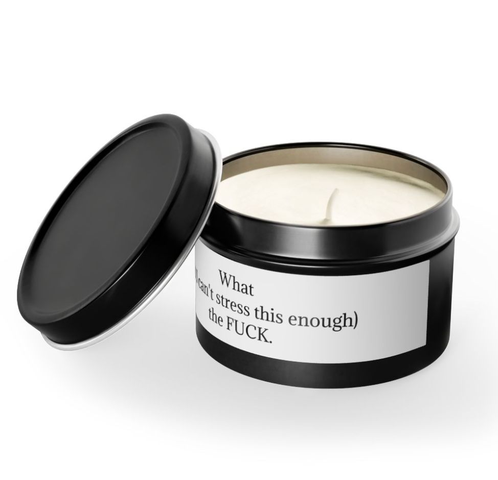 WTF Candle
